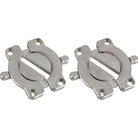 Ensemble de 2 barres de liaison pratiques pour plans de travail - Accessoire portable pour tables à manger et fournitures de bureau