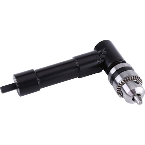 Adaptateur de perçage à angle droit avec tige hexagonale de 8 mm et rallonge à 90 degrés (1/5)