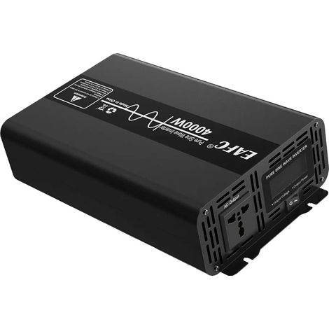 Inverter a onda sinusoidale pura, alta efficienza, molteplici funzioni di protezione, 4000W (1/2)