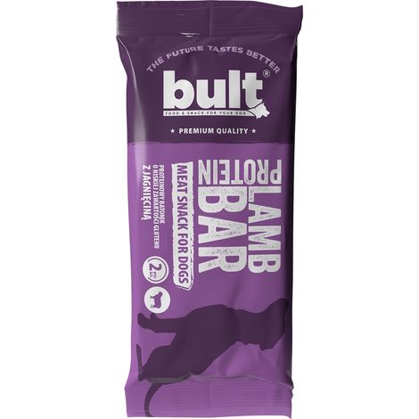Barre protéinée pour chien BULT BAR, agneau, 75 g (1/3)