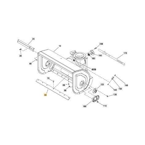 HOJA RASCADOR 28 ORIGINAL STIGA - 1812-2856-01
