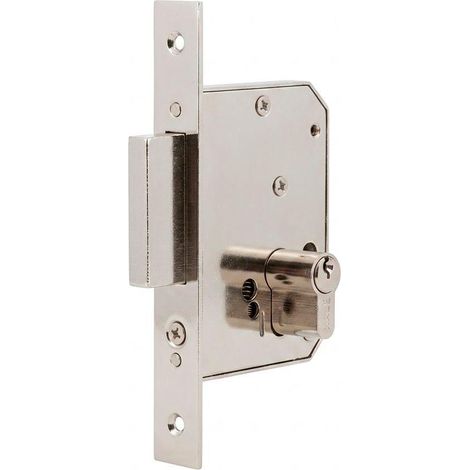 ILARGI cerradura 4205 50 mm niquelado palanca deslizante , cerradura 4205 50 mm niquelado palanca deslizante