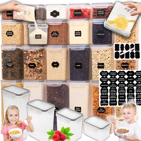 CONTENITORI PER ALIMENTI XXL 24 PEZZI N.:1688 (1/5)