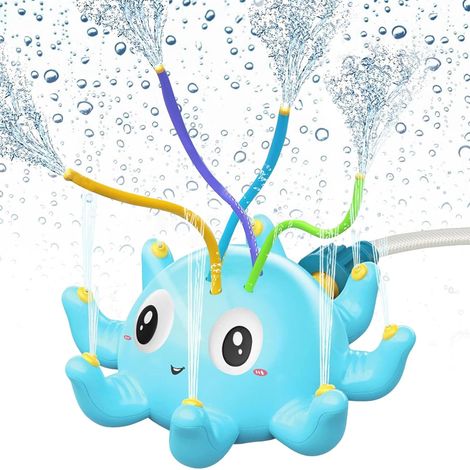 Outdoor Water Games for Children, Water Sprinkler Toy for Children, Lawn Sprinkler Toys, Garden Games Child Outdoor, Water Sprinkler Toy for Children 3 4 5 6 7 8 9 10 Years Old (1/5)