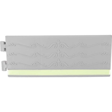 Rampe de seuil de porte, rampe de seuil intérieure, robot de balayage de rampe, rampe d'entrée pour la maison-26.50X10.00X4.50CM