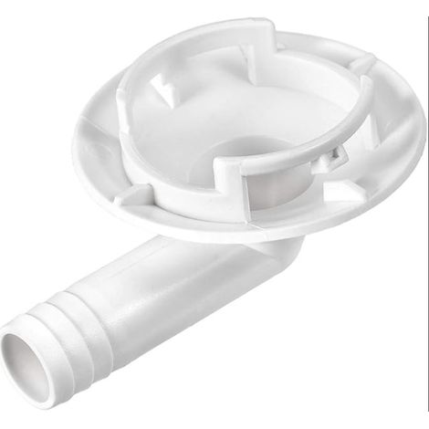 Climatisation Drainage Tuyau Connecteur Coude Raccord Embout évacuation Condensat Climatiseur 40mm (1/2)