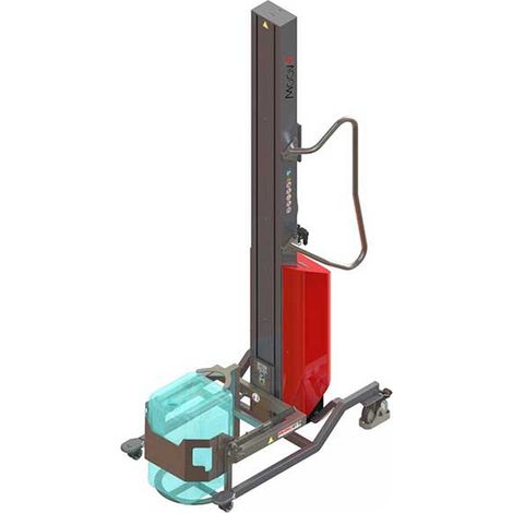 Impilatore semi-elettrico - Girafusti e barattoli da 20 a 30L da 60kg - Made in France - Industria e logistica - 8091000014