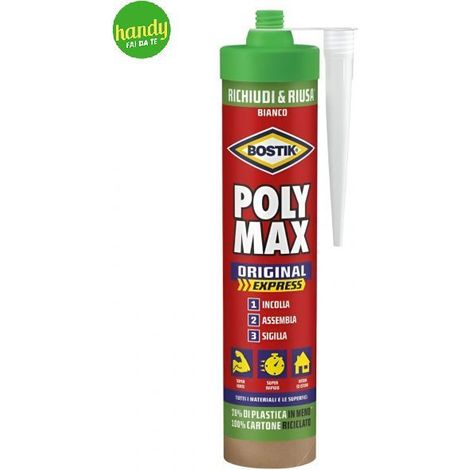 Adesivo Sigillante Bostik Polimax Original Express Bianco 440 gr