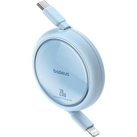 Câble USB-C - 20 W - Rétractable 35 cm à 1 m - Pour iPhone 14 13 12 et Appareils USB-C - 1 Pièce