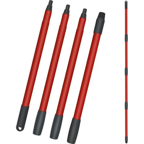 Une Pièce Manche de Rechange Compatible Avec Vileda Turbo Spin Mop Manche de Balai Barre Réglable en Quatre Parties (1/5)
