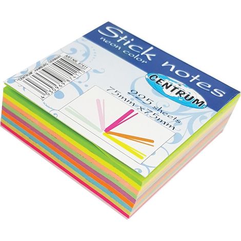 Blocchetti di post-it 75x75mm 225K. 87411