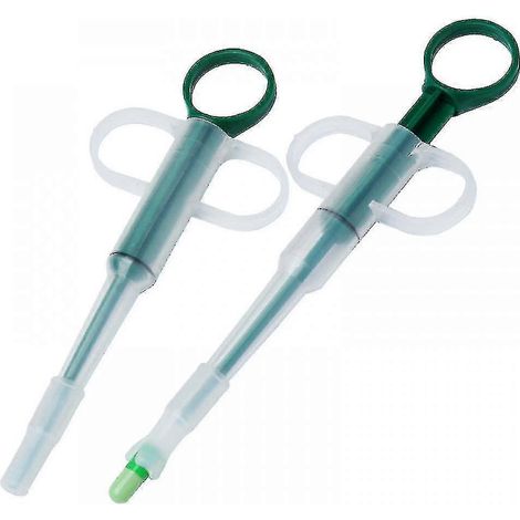 Lot de 5 seringues pour comprimés pour chats et chiens, seringues pour médicaments pour chats et chiens, seringues poussoirs pour comprimés pour chiens, outil de soin et d'alimentation pour animaux de (1/3)