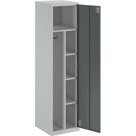 eurokraft basic, Armoire d'entretien Alvina, cloison médiane, (1/5)