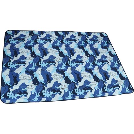 Couverture de pique-nique imperméable, douce, résistante aux taches, pliable et portable, grande taille, idéale pour la plage et le camping. (1/5)