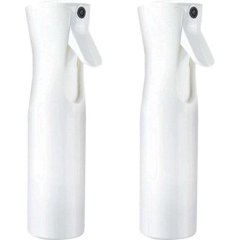 UlisemVaporisateur rechargeable visage coiffeur. Spray brumisateur à eau vide Bouteille mist Spray vide Rechargeable pour Nettoyage Vaporisateur Cheveux Produit Coiffure Falcon plante (300 ml (2 unité (1/4)
