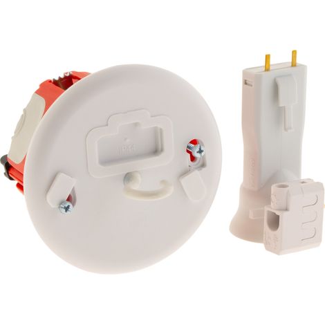 Point de centre Multimat No Airbox P50mm + fiche et douille E27 - Protec