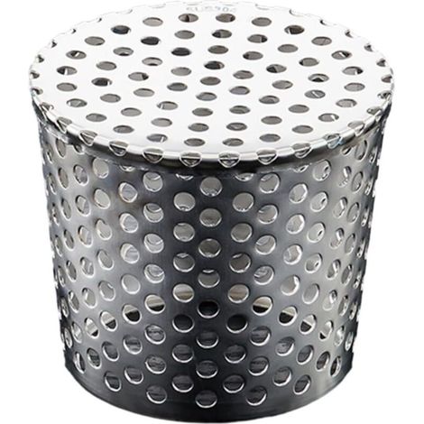 Anti-blocking stainless steel floor drain cover for outdoor appliance drainage (83 mm) (1/5)