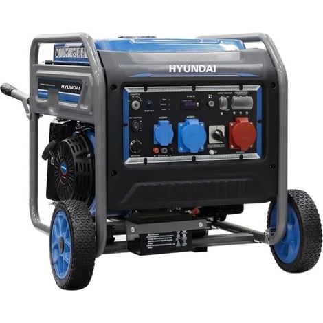 Generatore di corrente 7,5Kw Inverter Benzina Full Power Hyundai 65360 460cc 18HP