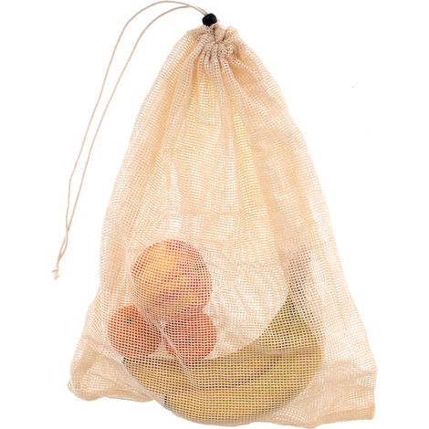 KX48793 Wiederverwendbare, umweltfreundliche Tasche für Obst und Gemüse, 35 x 45 cm (1/3)