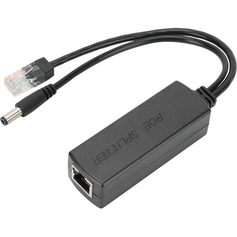 Adaptateur POE 48V vers 12V Haute Qualité Alimentation Standard POE pour Téléphone (1/5)