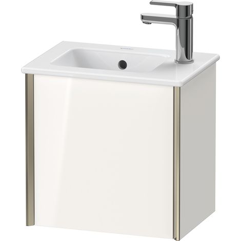 Duravit XViu 4024 Meuble sous-lavabo suspendu, 1 butée de porte (1/2)