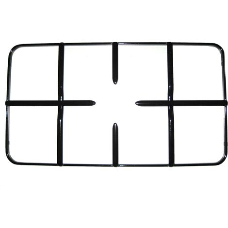 GRIGLIA NERA  CUCINA A GAS ADATTA A TECNOGAS CM MM 495 X 275 P 59