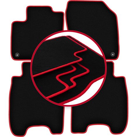 Alfombrillas CARLUX-RED para Honda Civic IX hatchback (2012-)