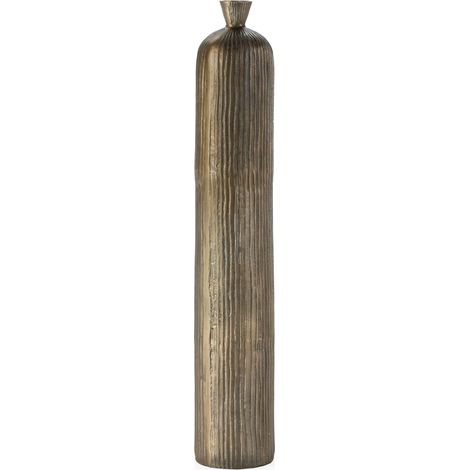 Vase 18x18x103 Métal Doré Antique (1/2)