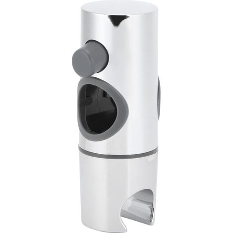 Support de pomme de douche réglable pour barre de 25 mm – acier inoxydable, installation facile, compatible avec toutes les douches