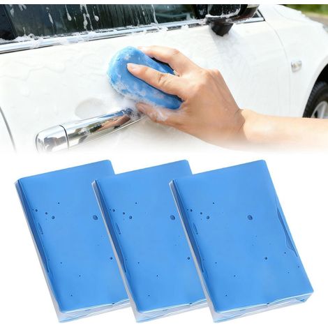 Reinigungsknete Auto 3er Pack, professionelle Lackpflege & Felgenreinigung (1/5)