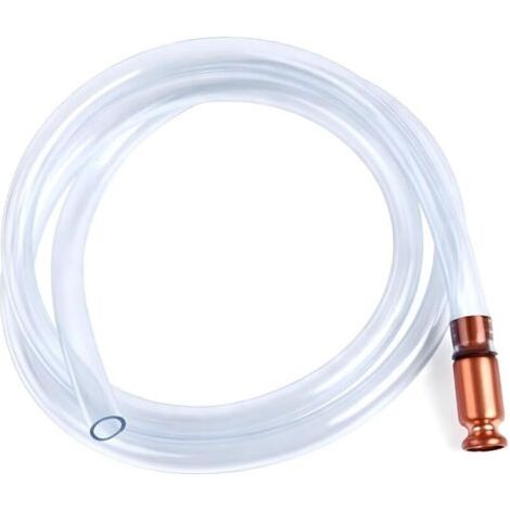 royaluxe-Pompes d'aspiration de voiture pour réservoir d'essence, de diesel, d'huile liquide, pompe de transfert de carburant manuelle, pompe à carburant manuelle de 2 m, pompe à siphon manuelle, tuya (1/3)