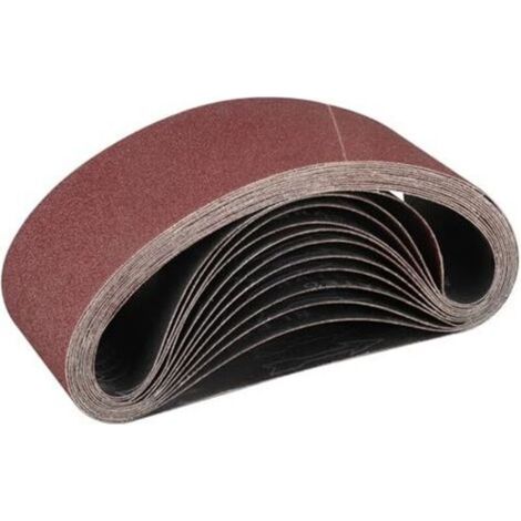 Pair Bande Abrasive 100x 610 mm,12PCS 80 grain Ensemble de Bandes Abrasives (1/5)