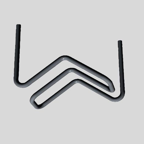 TOPCAR - Agrafe 0.8 angle exterieur – sachet de 50 - MAP17 - Ce produit de marque TOPCAR est neuf.