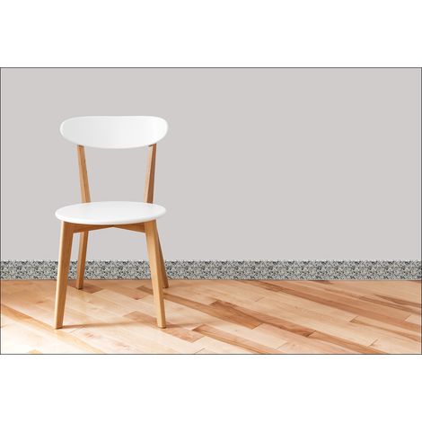 Adhésif autocollant décoratif X3, 10 cm X 60 cm, effet granito terrazo réaliste, pour plinthe, terrazzo et ciment. (1/3)