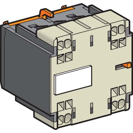 Blocco contatto ausiliario Schneider Electric la1kn113 montaggio frontale molla