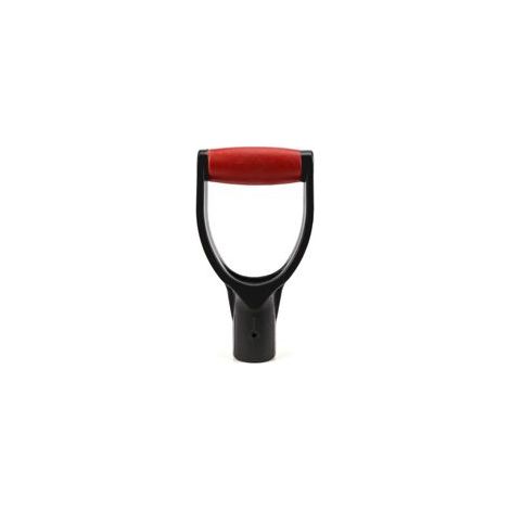 Poignée de Pelle, diamètre intérieur 32mm Poignée en D de Rechange pour Pelle Bêche Fourche