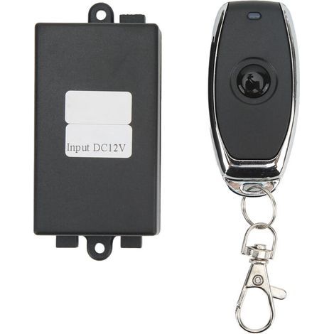 Interrupteur Momentané Télécommande Sans Fil, Bouton Unique Haute Sensibilité avec Relais 7A 12V (1/5)