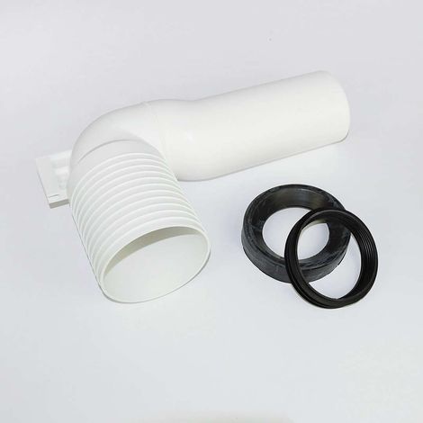 Villeroy & Boch Accessori - Gomito di scarico regolabile, 80 mm - 150 mm 87110000