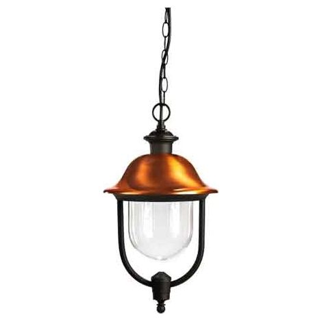 LANTERNA A SOSPENSIONE 'CALLIOPE' Colore Nero/Rame