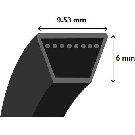 Courroie de traction pour tondeuse Honda – Longueur 711mm – Remplace 23161-VA9-K41, 23161VA9K41 – Accessoire professionnel