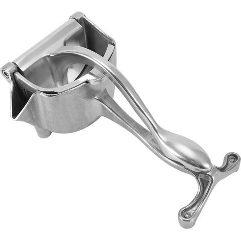 Entsafter, Handpresse, Wassermelonenpresse, Zitronen- und Orangenpresse, Entsafter mit dreieckiger Düse, Fruchtpresse zum Auspressen von Zitronen - Crezuo