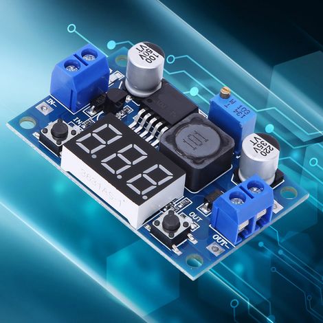 Module convertisseur DC-DC abaisseur réglable avec borne 150 kHz (1/5)