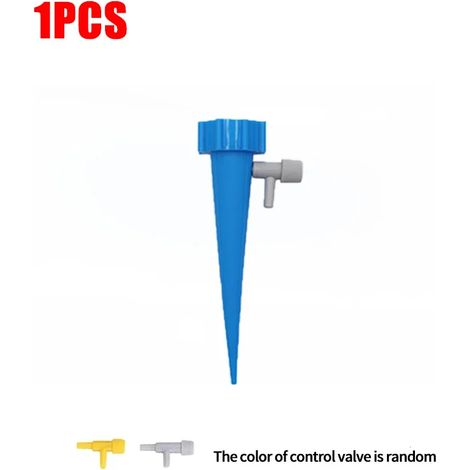 (1 pièce - Bleu) Système d'irrigation goutte à goutte automatique pour plantes à fleurs, serre et jardin. Dispositif de goutte à goutte automatique réglable. (1/4)