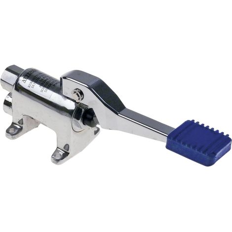 Grifo pedal un agua, montaje a suelo (1/2)
