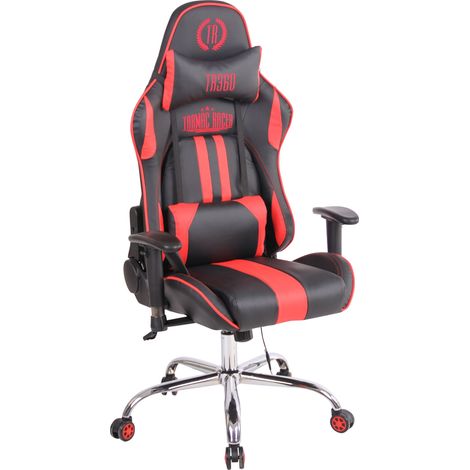 Silla Gamer Masajeante Limit XM Negro/rojo