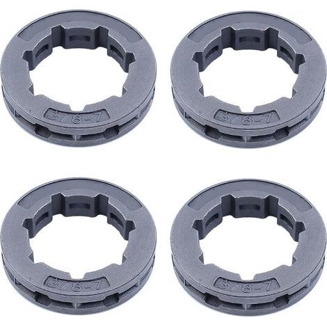 3/8" 7T Pignon de Jante 22mm pour Husqvarna 362 365 371 372 STIHL 046 064 066 MS361 MS362 MS440 MS441 MS460 MS660 Tronçonneuse（4 pièces） (1/5)