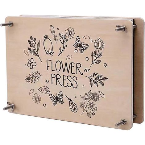 Professionelles Blumenpress-Set, 30 x 21 cm DIY-Blumenpress-Set