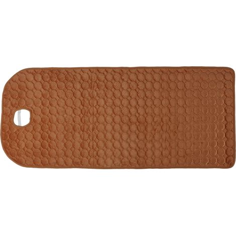 Matelas sculptant et embellissant, tatami épais, antidérapant, enveloppant, matelas pliable, tête ronde, 80190cm, couleur camel. (1/5)