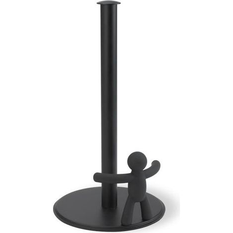 Porte-rouleau de papier essuie-tout Buddy noir (1/5)