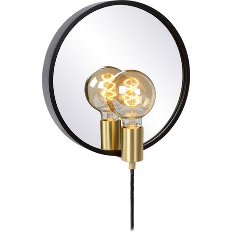 REFLEX Miroir lumin.-Noir-Ø31 (1/2)